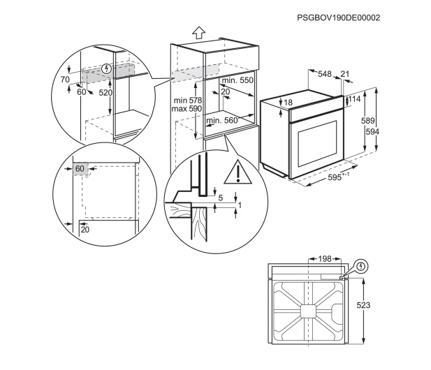 Piekarnik Electrolux EOD5F71Z - 1299241 - zdjęcie 8